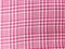 Pink-White Famous Maker Cotton Check-Gingham Double Gauze Fabric By the Yard